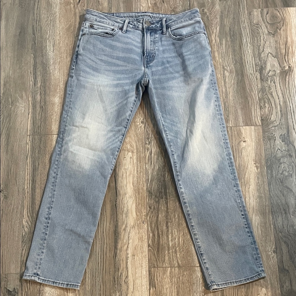 American Eagle Outfitters Light Blue Boot Cut Next Level Flex Men's Jeans